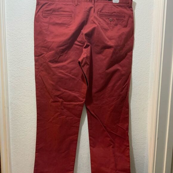 J. Crew Broken-In Chino Pants size 36/32 red - Picture 5 of 11